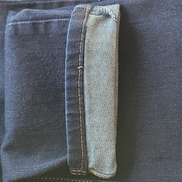 Levi's 502 Taper Fit Jeans Size 32 x 30 Dark Wash - Picture 14 of 14